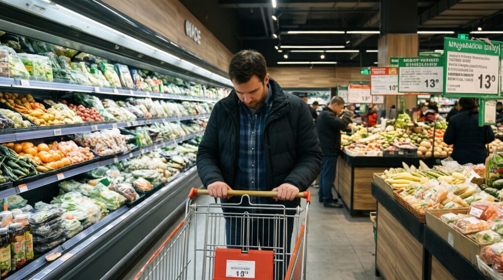 Цены в магазинах и на рынках: мониторинг продуктовой корзины по городам и районам - иллюстрация