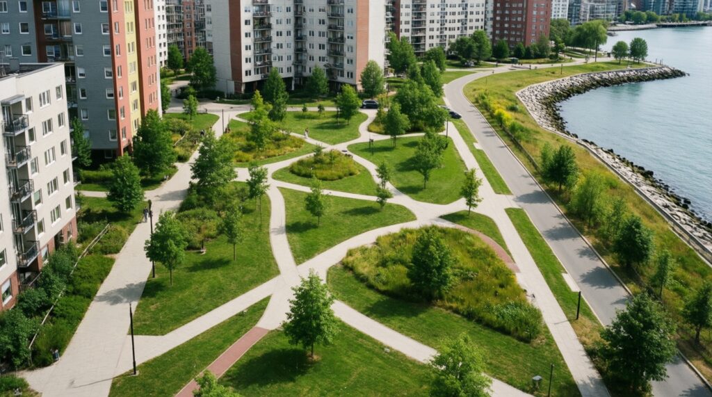 Рейтинг районов по благоустройству: где появились новые парки, скверы и набережные - иллюстрация