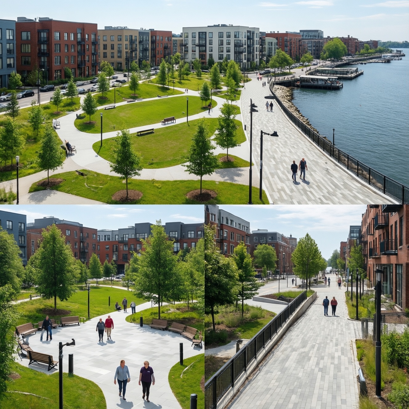 Рейтинг районов по благоустройству: где появились новые парки, скверы и набережные